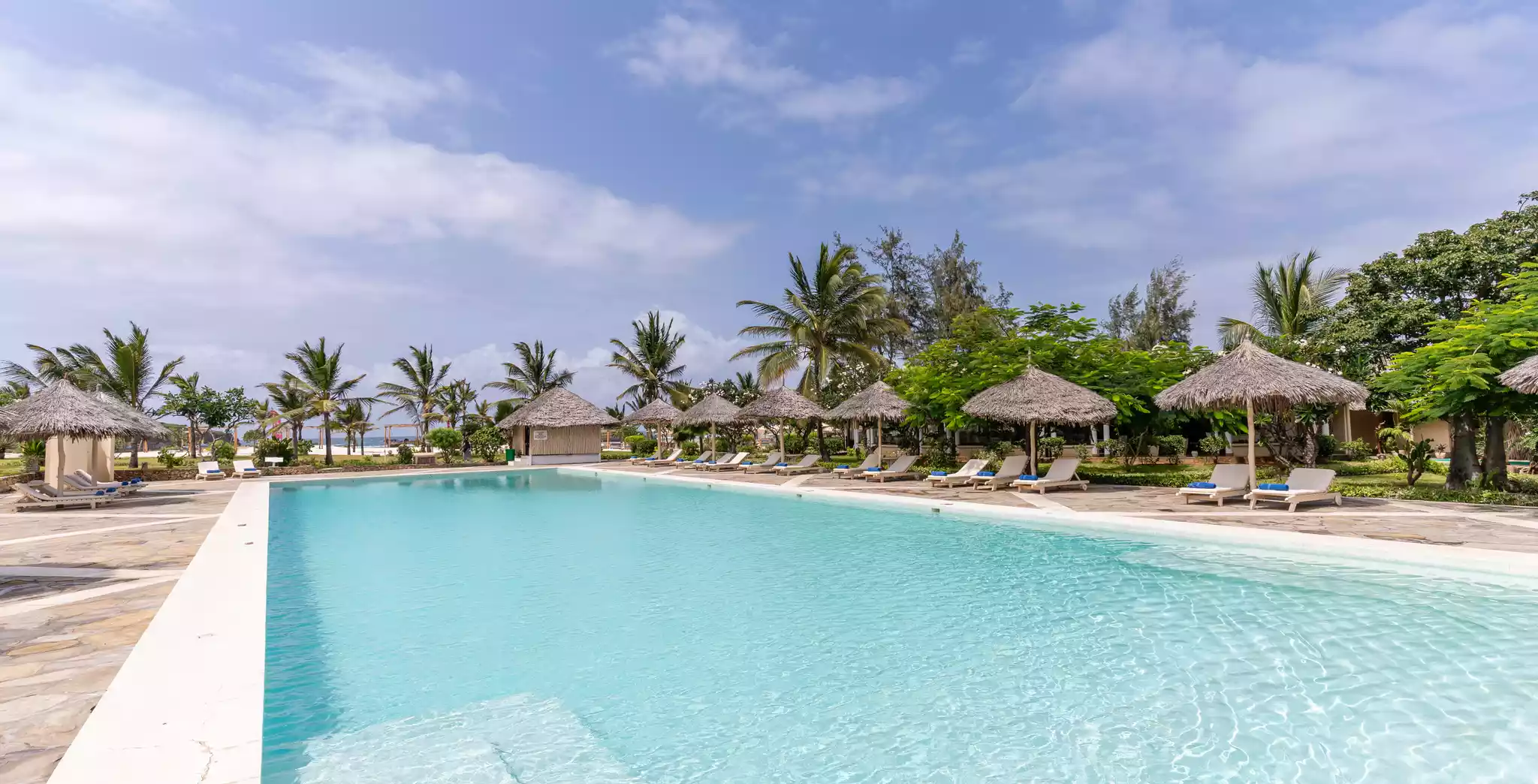 Aqua gym in the pool